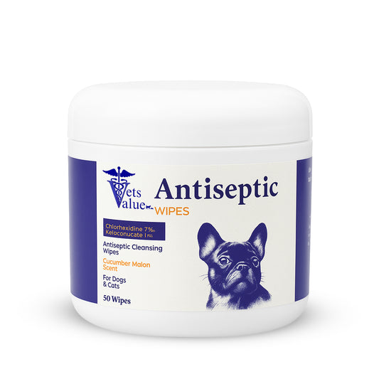 Advanced Ear Wipes for Dogs & Cats - 100 Count