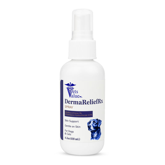 Hydrocortisone Quick Relief Spray for Dogs, Cats & Horses - 4 oz
